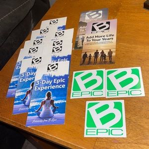 BEpic Tri-folds & Stickers